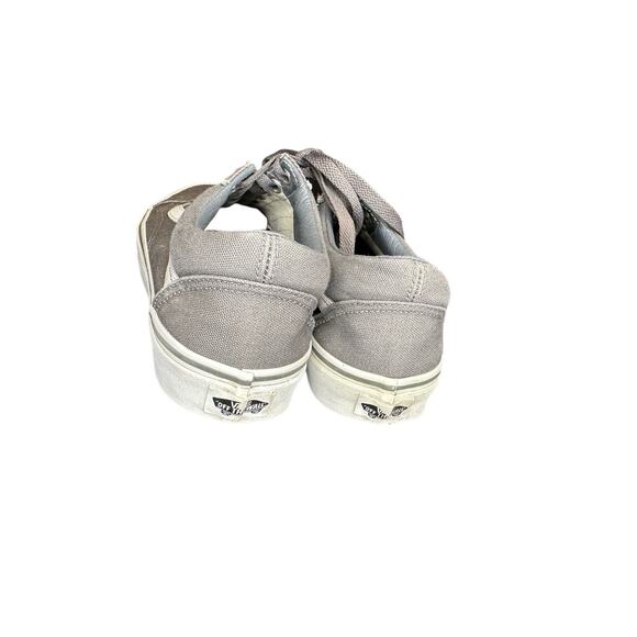 Vans Old Skool Shoe Gray | Mens Size 7 | Womens Size 8.5 - Picture 5 of 8